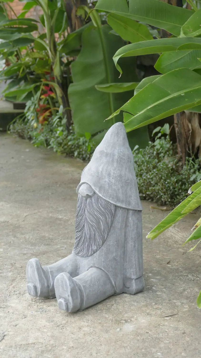  Product image 1 of the product “Klaus - Sitting Wizard, 41cm H | cast stone ”